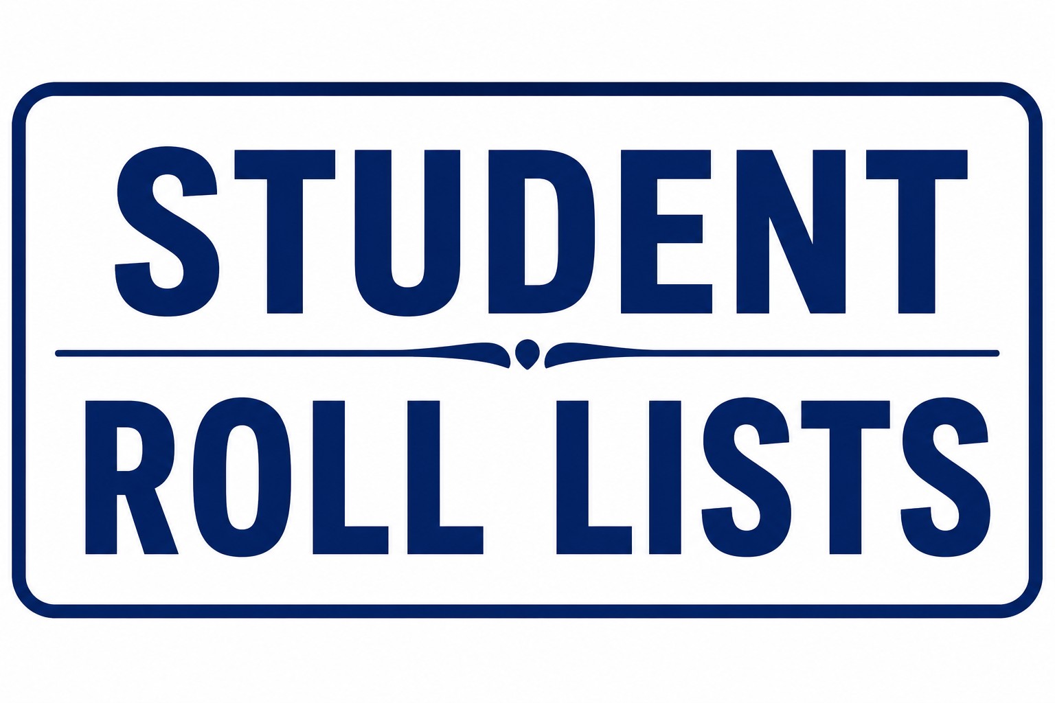 Student Roll Lists